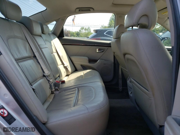 2009 Hyundai Azera Limited with VIN KMHFC46F69A341331, listed as a Copart auction lot 69087034 with 145,861 mi miles and Salvage Title. Bid and sale history available at carsss.com. Image 10.