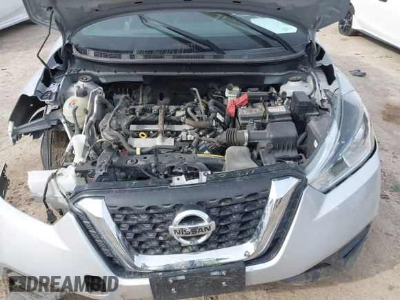 2020 Nissan Kicks SV with VIN 3N1CP5CV1LL506511, listed as a IAAI auction lot 41743393 with 59,869 mi miles. Bid and sale history available at carsss.com. Image 10.