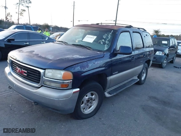 2001 GMC Yukon SLT with VIN 1GKEC13T11J123668, listed as a IAAI auction lot 41414035 with 287,516 mi miles. Bid and sale history available at carsss.com. Image 2.