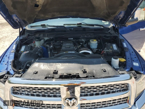 2015 Ram 2500 Laramie with VIN 3C6UR5FL5FG582579, listed as a Copart auction lot 58382715 with 128,605 mi miles and Salvage title. Bid and sale history available at DreamBid. Image 11.