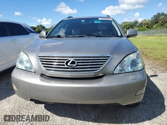 2005 Lexus RX 330 with VIN JTJGA31U750057587, listed as a Copart auction lot 74395084 with 0 mi miles and Non Repairable. Bid and sale history available at carsss.com. Image 5.