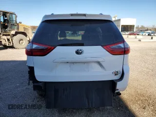 2020 Toyota Sienna LE Auto Access Seat with VIN 5TDKZ3DC6LS084850, listed as a Copart auction lot 75572363 with 54,365 mi miles and Salvage Title. Bid and sale history available at carsss.com. Image 6.