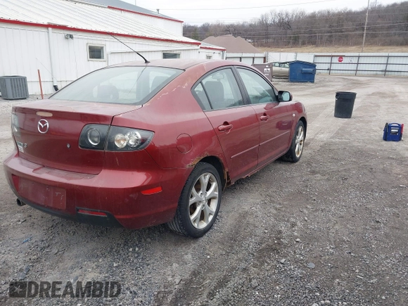 2008 Mazda Mazda3 i Touring Value with VIN JM1BK32F381178531, listed as a IAAI auction lot 41495560 with 169,975 mi miles. Bid and sale history available at carsss.com. Image 4.