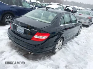 2011 Mercedes-Benz C 300 Sport with VIN WDDGF8BB0BR133565, listed as a IAAI auction lot 41564508 with 88,474 mi miles and . Bid and sale history available at DreamBid. Image 4.