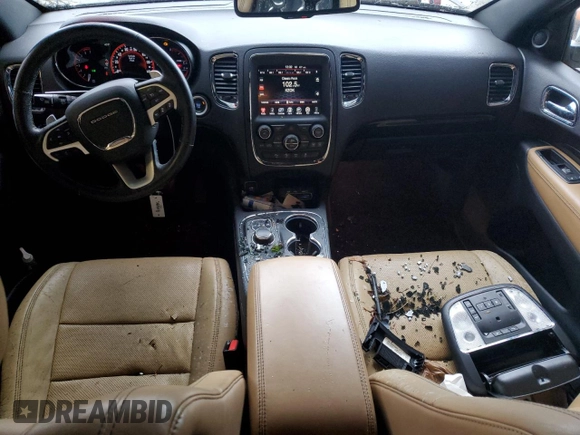 2014 Dodge Durango Citadel with VIN 1C4SDJET7EC467069, listed as a Copart auction lot 88552685 with 161,105 mi miles and Salvage Title. Bid and sale history available at DreamBid. Image 8.