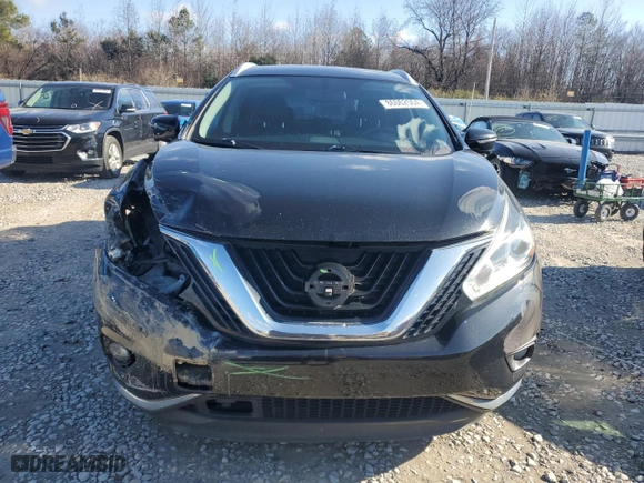 2017 Nissan Murano SL with VIN 5N1AZ2MG7HN116819, listed as a Copart auction lot 86062504 with 135,006 mi miles and Salvage Title. Bid and sale history available at carsss.com. Image 5.