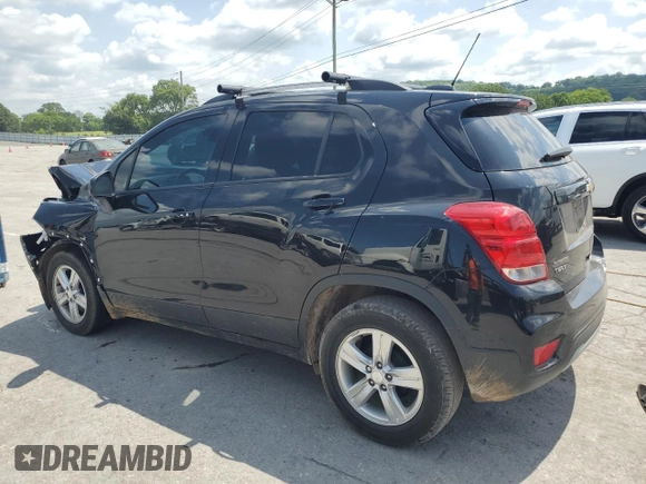 2021 Chevrolet Trax LT with VIN KL7CJLSM0MB368665, listed as a Copart auction lot 63874815 with Not provided miles and Salvage title. Bid and sale history available at DreamBid. Image 2.
