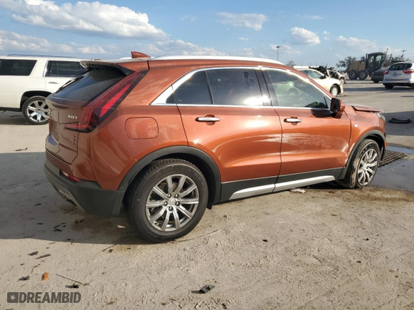 2019 Cadillac XT4 FWD Premium Luxury with VIN 1GYFZCR41KF183507, listed as a Copart auction lot 44728715 with 64,803 mi miles and Salvage Title. Bid and sale history available at carsss.com. Image 3.
