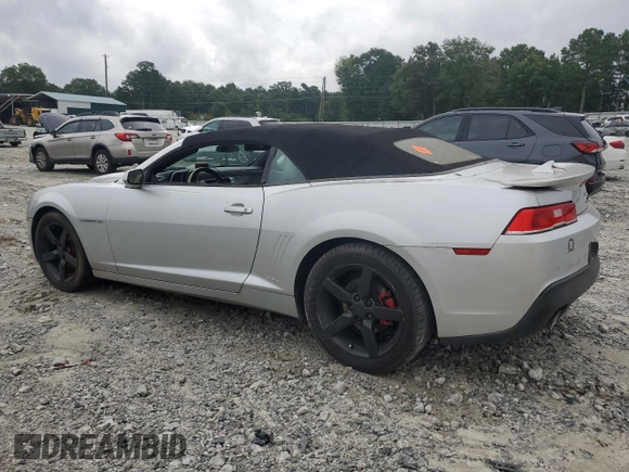 2014 Chevrolet Camaro LT with VIN 2G1FB3D35E9292213, listed as a Copart auction lot 65969765 with 138,256 mi miles and Clean title. Bid and sale history available at DreamBid. Image 2.