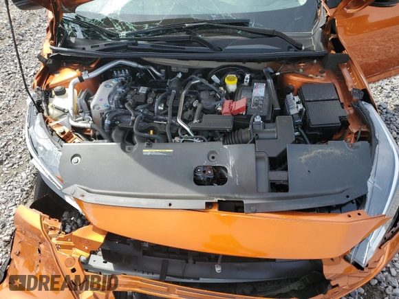 2025 Nissan Sentra SR with VIN 3N1AB8DV8SY228827, listed as a Copart auction lot 51458005 with 2,123 mi miles and Salvage Title. Bid and sale history available at DreamBid. Image 12.