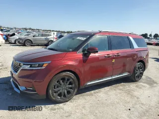 2022 Kia Carnival SX with VIN KNDNE5H32N6067285, listed as a Copart auction lot 75514734 with 103,473 mi miles and Salvage Title. Bid and sale history available at carsss.com. Image 1.