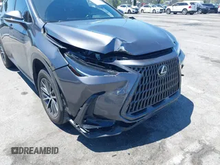 2023 Lexus NX 350h with VIN JTJAKCEZ7P2011676, listed as a IAAI auction lot 42229334 with 25,238 mi miles and . Bid and sale history available at DreamBid. Image 6.