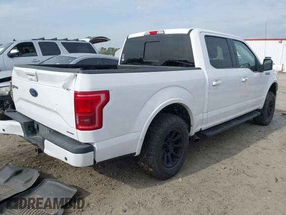2016 Ford F-150 XLT with VIN 1FTEW1EF6GKE51018, listed as a IAAI auction lot 41856445 with 133,652 mi miles and . Bid and sale history available at DreamBid. Image 4.