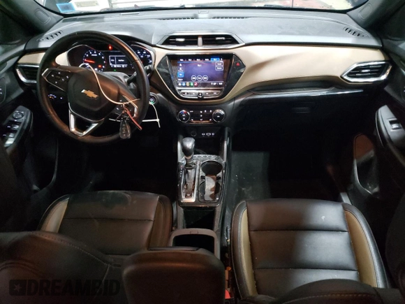 2021 Chevrolet TrailBlazer ACTIV with VIN KL79MSSL8MB131702, listed as a Copart auction lot 42786395 with 74,513 mi miles and Salvage Title. Bid and sale history available at DreamBid. Image 8.