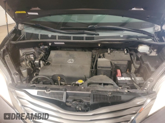 2011 Toyota Sienna XLE with VIN 5TDDK3DC7BS022224, listed as a Copart auction lot 53647105 with 168,291 mi miles and Salvage Title. Bid and sale history available at carsss.com. Image 13.