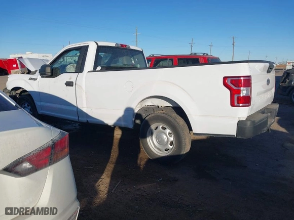 2019 Ford F-150 XL with VIN 1FTMF1CBXKKC78625, listed as a IAAI auction lot 41308012 with 1 mi miles. Bid and sale history available at carsss.com. Image 3.