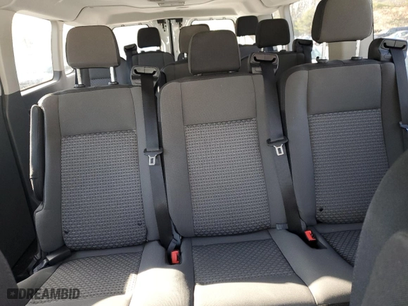 2024 Ford Transit Passenger Wagon XL with VIN 1FBAX2YG2RKA28448, listed as a Copart auction lot 42944095 with 11,658 mi miles and Clean Title. Bid and sale history available at carsss.com. Image 10.