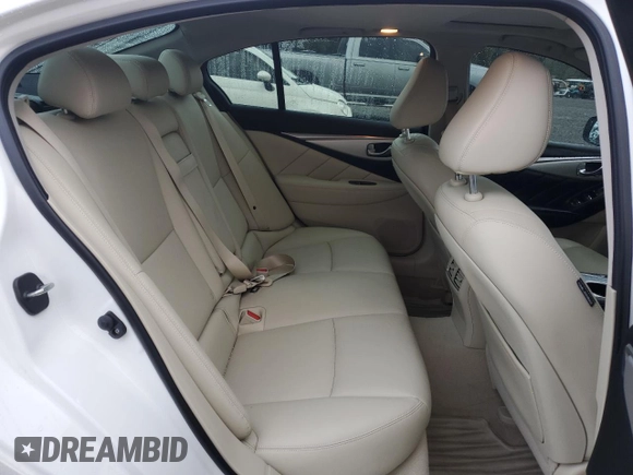 2019 Infiniti Q50 3.0t Signature Edition with VIN JN1EV7AP0KM542788, listed as a Copart auction lot 89372255 with 32,157 mi miles and Salvage Title. Bid and sale history available at carsss.com. Image 10.