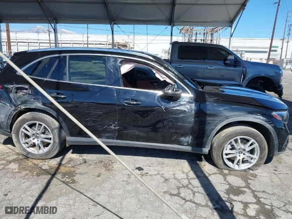 2023 Mercedes-Benz GLC with VIN W1NKM4HB2PF025119, listed as a IAAI auction lot 41644199 with 38,020 mi miles. Bid and sale history available at carsss.com. Image 14.