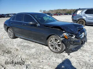 2018 Mercedes-Benz C with VIN 55SWF4JB4JU241898, listed as a Copart auction lot 49443245 with 73,906 mi miles and Salvage Title. Bid and sale history available at carsss.com. Image 4.