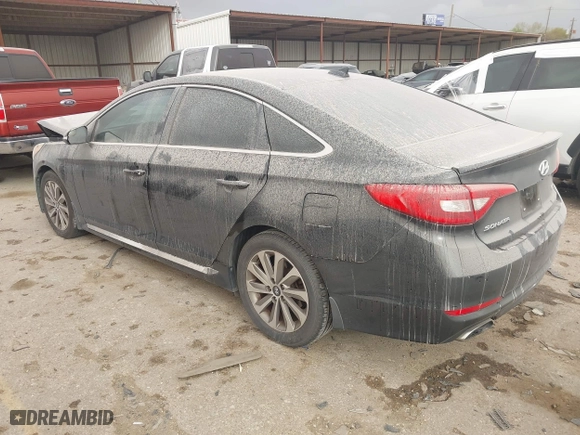 2015 Hyundai Sonata 2.4L Limited with VIN 5NPE34AF8FH243557, listed as a IAAI auction lot 41828576 with 95,261 mi miles. Bid and sale history available at carsss.com. Image 3.