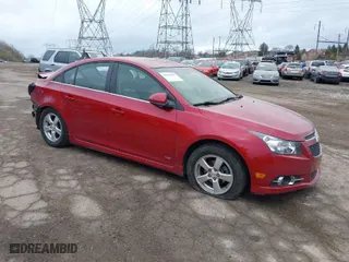 2011 Chevrolet Cruze LT w/2LT with VIN 1G1PG5S92B7185058, listed as a IAAI auction lot 41891610 with 112,805 mi miles. Bid and sale history available at carsss.com. Image 1.