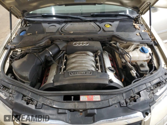 2005 Audi A8 L with VIN WAUML44EX5N009155, listed as a Copart auction lot 83332304 with Not Provided miles and Clean Title. Bid and sale history available at carsss.com. Image 11.