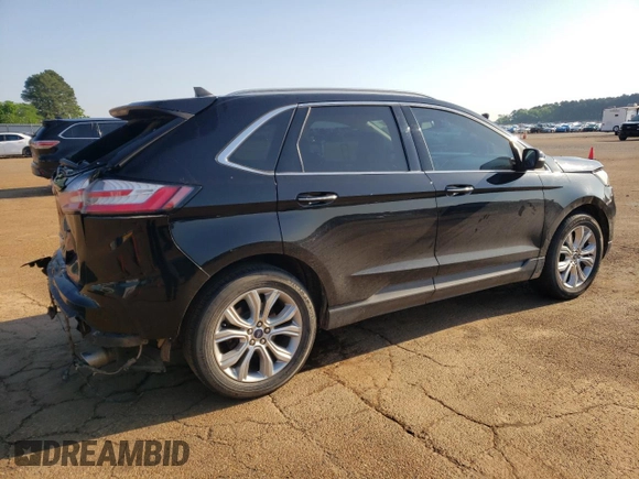 2020 Ford Edge Titanium с VIN 2FMPK3K90LBB63624, выставлен на аукционе Copart как лот 55143825 с пробегом 105 394 миль миль и Списание • Salvage title. История ставок и продаж доступна на DreamBid. Изображение 3.