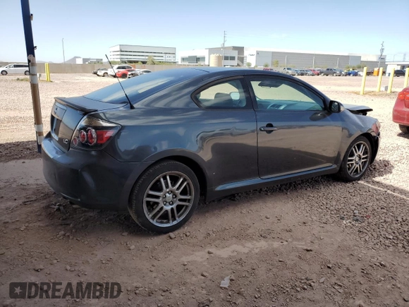 2010 Scion tC with VIN JTKDE3B70A0312506, listed as a Copart auction lot 48233795 with 134,695 mi miles and Salvage Title. Bid and sale history available at carsss.com. Image 3.