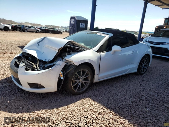 2012 Mitsubishi Eclipse GT with VIN 4A37L3ET5CE002857, listed as a Copart auction lot 48827535 with 97,772 mi miles and Salvage Title. Bid and sale history available at carsss.com. Image 1.