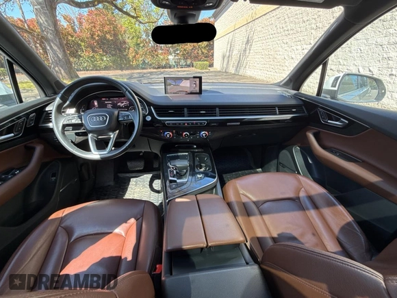 2019 Audi Q7 Premium Plus with VIN WA1LAAF78KD006428, listed as a Copart auction lot 54744225 with 63,399 mi miles and Clean Title. Bid and sale history available at carsss.com. Image 9.