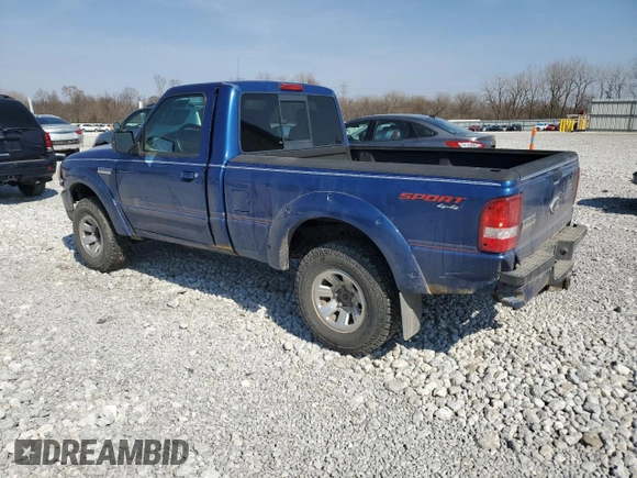 2007 Ford Ranger XL with VIN 1FTYR11E27PA50893, listed as a Copart auction lot 48847455 with 113,347 mi miles and Salvage Title. Bid and sale history available at carsss.com. Image 2.