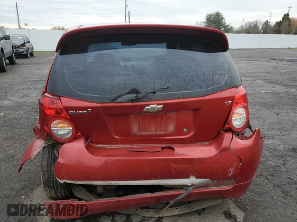2009 Chevrolet Aveo 2LT z VIN KL1TG66E59B652927, wystawiony jako Copart lot #81853464 z przebiegiem 113 538 mil mil oraz Szkoda całkowita • Salvage title. Historia ofert i sprzedaży dostępna na DreamBid. Obrazek 6.