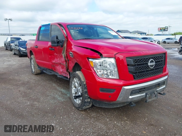 2023 Nissan Titan Pro-4X with VIN 1N6AA1FB9PN104089, listed as a IAAI auction lot 42202488 with 58,151 mi miles and . Bid and sale history available at DreamBid. Image 1.