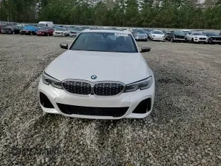 2020 BMW 3 Series M340i with VIN 3MW5U7J08L8B35753, listed as a Copart auction lot 86742584 with 21,055 mi miles and Salvage Title. Bid and sale history available at carsss.com. Image 10.