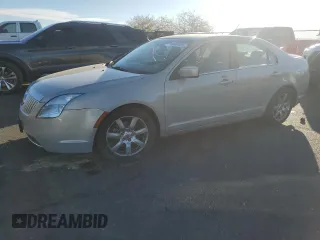 2010 Mercury Milan Premier with VIN 3MEHM0JG5AR629160, listed as a Copart auction lot 45204405 with 80,382 mi miles and Salvage Title. Bid and sale history available at carsss.com. Image 1.