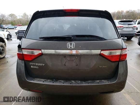 2011 Honda Odyssey EX with VIN 5FNRL5H47BB023220, listed as a Copart auction lot 47548175 with 197,549 mi miles and Non Repairable. Bid and sale history available at carsss.com. Image 6.