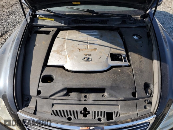 2007 Lexus LS 460 with VIN JTHBL46F275048355, listed as a Copart auction lot 62407725 with 206,881 mi miles and Clean title. Bid and sale history available at DreamBid. Image 11.