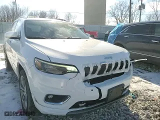 2019 Jeep Cherokee Overland with VIN 1C4PJMJX4KD341766, listed as a Copart auction lot 44403875 with 71,806 mi miles and Salvage Title. Bid and sale history available at carsss.com. Image 12.