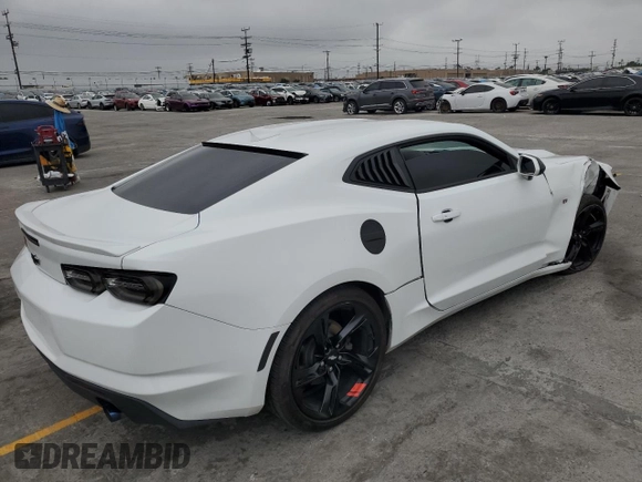 2019 Chevrolet Camaro 1LS with VIN 1G1FB1RX6K0122447, listed as a Copart auction lot 56042505 with 64,525 mi miles and Salvage Title. Bid and sale history available at carsss.com. Image 3.