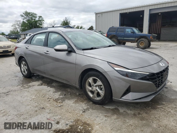 2023 Hyundai Elantra SE with VIN KMHLL4AG5PU577712, listed as a Copart auction lot 53901585 with 53,170 mi miles and Clean title. Bid and sale history available at DreamBid. Image 4.