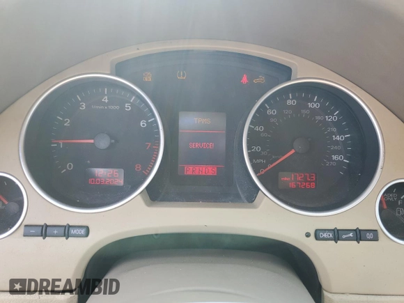 2008 Audi A4 2.0T z VIN WAUAF48H78K007111, wystawiony jako Copart lot #74002764 z przebiegiem 167 268 mil mil oraz Nie do naprawy • Non repairable. Historia ofert i sprzedaży dostępna na DreamBid. Obrazek 9.