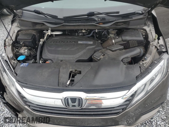 2019 Honda Odyssey EX-L with VIN 5FNRL6H74KB099395, listed as a Copart auction lot 42219415 with 113,177 mi miles and Non Repairable. Bid and sale history available at DreamBid. Image 12.