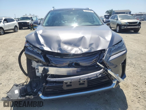 2017 Lexus RX 450h z VIN 2T2BGMCA1HC017953, wystawiony jako Copart lot #55776145 z przebiegiem 96 190 mil mil oraz Szkoda całkowita • Salvage title. Historia ofert i sprzedaży dostępna na DreamBid. Obrazek 5.