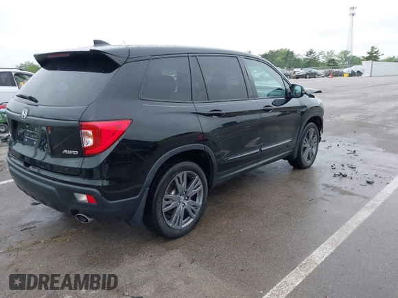 2021 Honda Passport EX-L с VIN 5FNYF8H58MB013506, выставлен на аукционе IAAI как лот 42256449 с пробегом 36 828 миль миль и . История ставок и продаж доступна на DreamBid. Изображение 4.