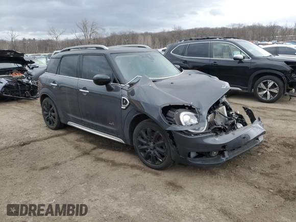 2020 MINI Countryman Cooper S with VIN WMZYX1C09L3L66767, listed as a Copart auction lot 47923355 with 44,663 mi miles and Salvage title. Bid and sale history available at DreamBid. Image 4.
