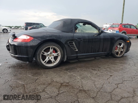 2006 Porsche Boxster S with VIN WP0CB29896U730812, listed as a Copart auction lot 62968015 with Not provided miles and Clean title. Bid and sale history available at DreamBid. Image 3.