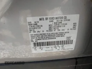 2020 Ford Explorer XLT z VIN 1FMSK7DH2LGA88858, wystawiony jako IAAI lot #41984871 z przebiegiem 79 222 mil mil oraz . Historia ofert i sprzedaży dostępna na DreamBid. Obrazek 9.