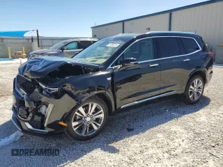 2024 Cadillac XT6 Premium Luxury with VIN 1GYKPERS1RZ755490, listed as a Copart auction lot 49706575 with 4,239 mi miles and Salvage Title. Bid and sale history available at DreamBid. Image 1.