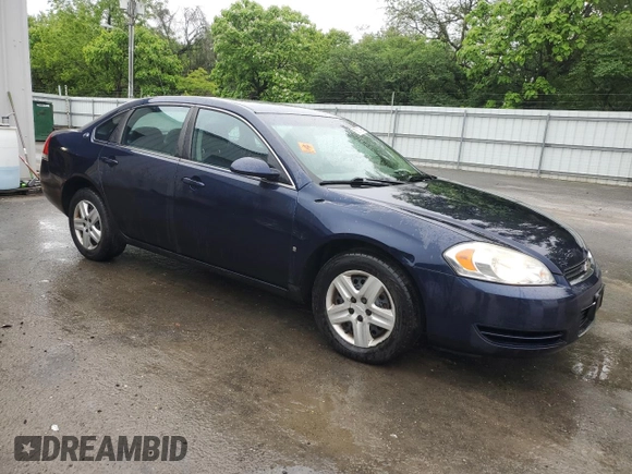 2008 Chevrolet Impala LS z VIN 2G1WB58K681222834, wystawiony jako Copart lot #57817965 z przebiegiem 107 221 mil mil oraz Szkoda całkowita • Salvage title. Historia ofert i sprzedaży dostępna na DreamBid. Obrazek 4.